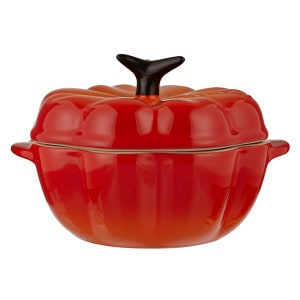 Le Creuset Petite Pumpkin Casserole, Volcanic Orange
