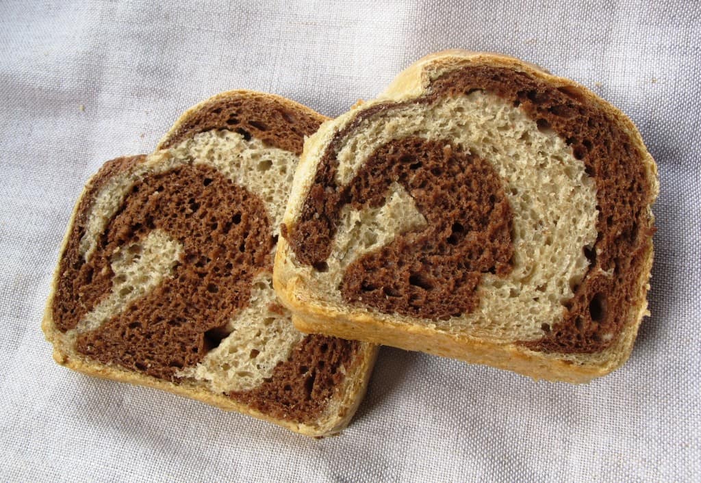 Jewish Marbled Rye Bread Recipe TheBreadSheBakes