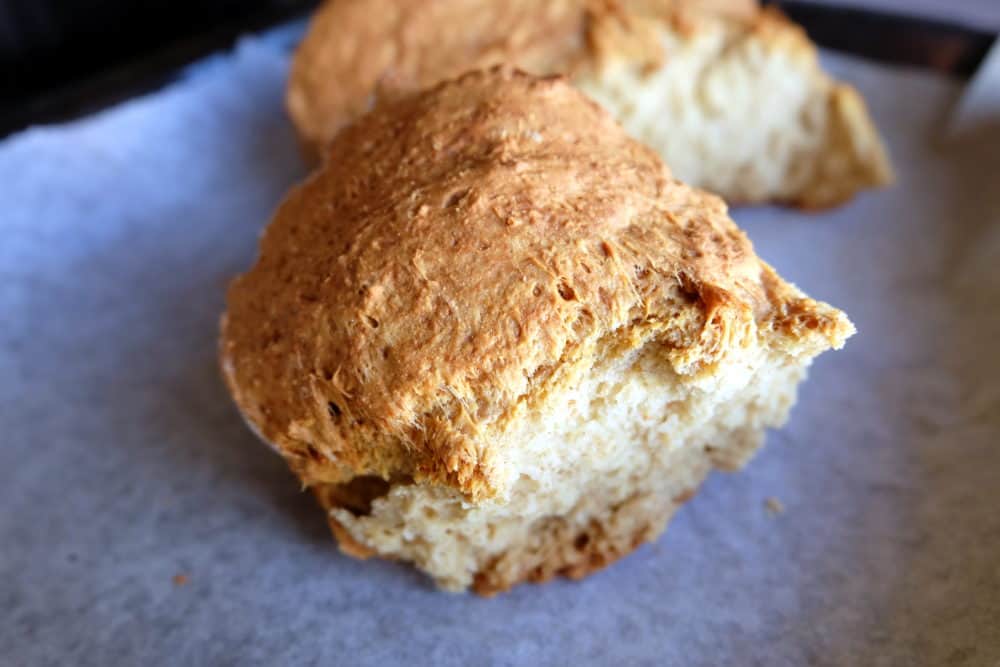 White soda bread