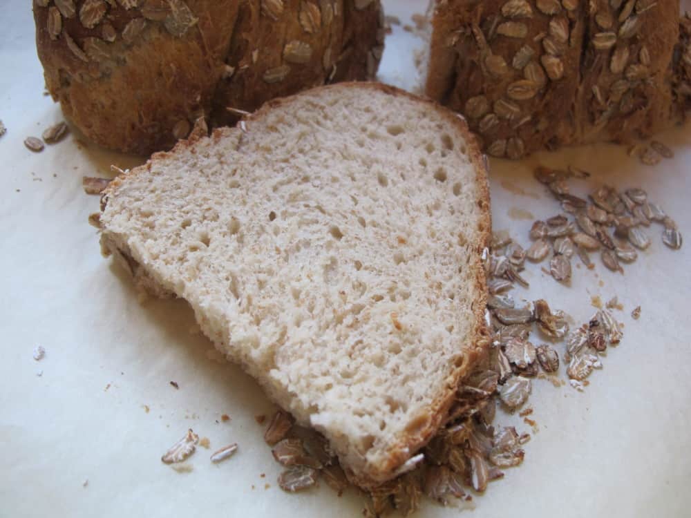 Picnic bread - check out that crumb!