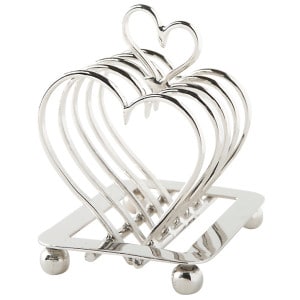 Culinary Concepts heart-shaped toast rack