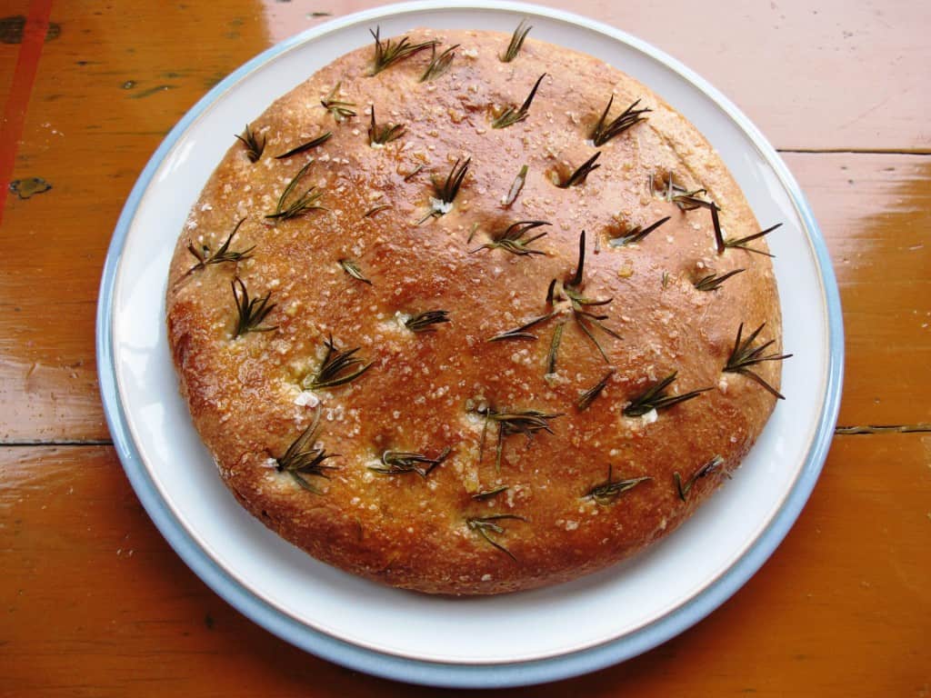 Rosemary & sea salt focaccia