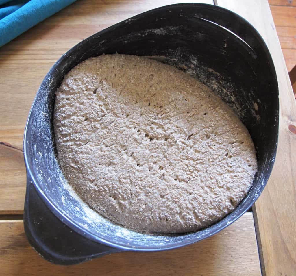 Lekue bread maker after proving