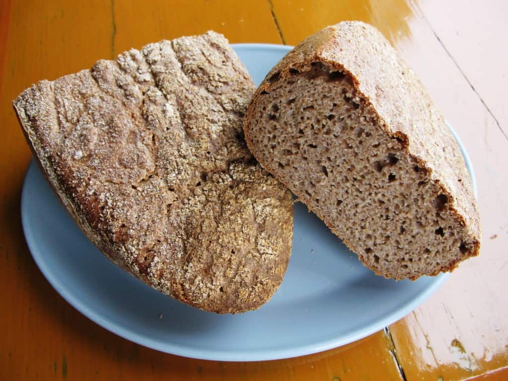 Lekue bread maker rye bread halves
