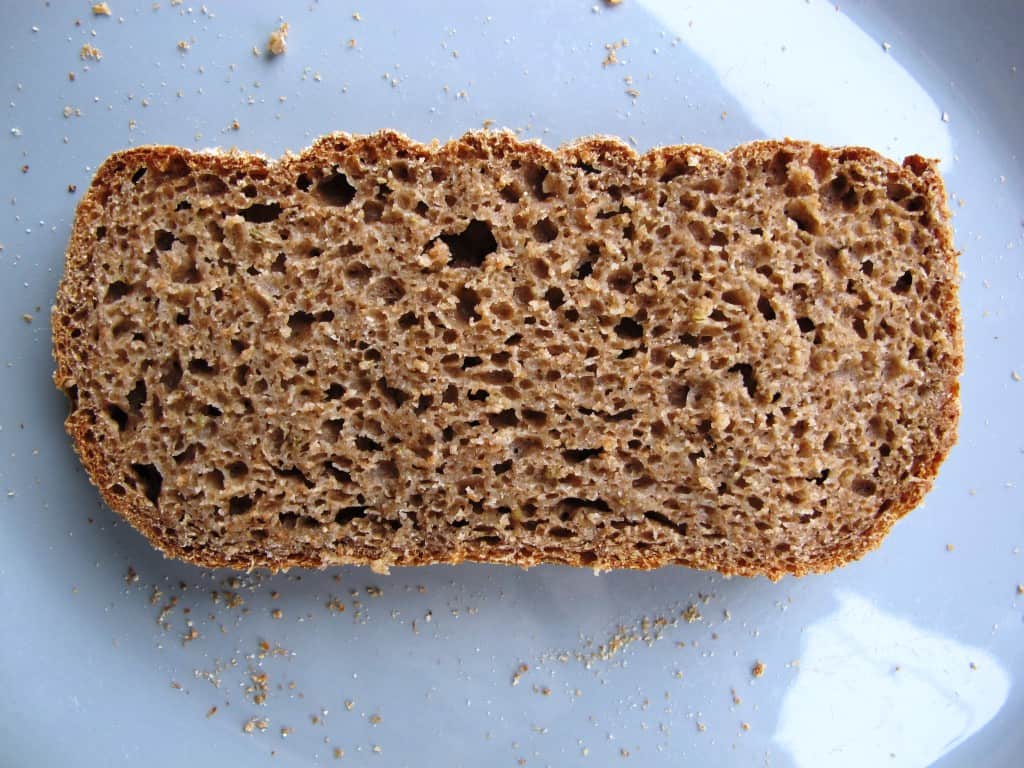 Lekue bread maker rye bread slice