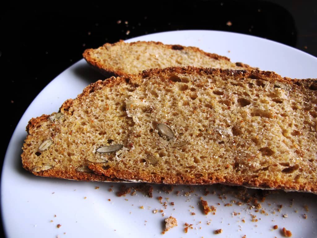 Polenta bread