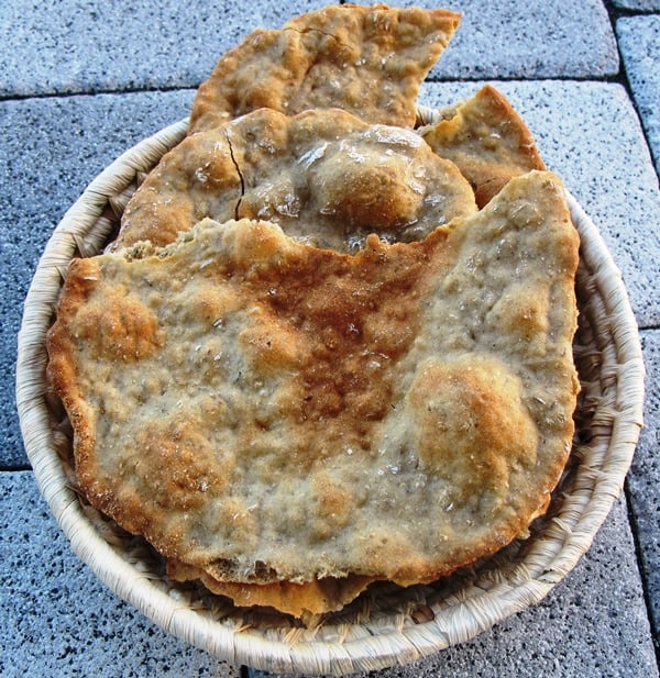 Eisacktaler Schüttelbrot from the Bäckerei Überbacher in Southern Tyrol