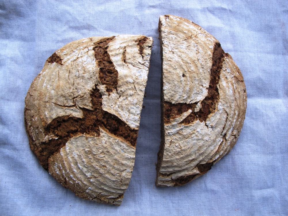 Dark beer bread