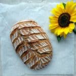 White sourdough bread