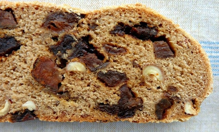 Kletzenbrot Recipe (Austrian Christmas Fruit Loaf) - The Bread She Bakes