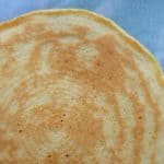 Chickpea flour pancakes