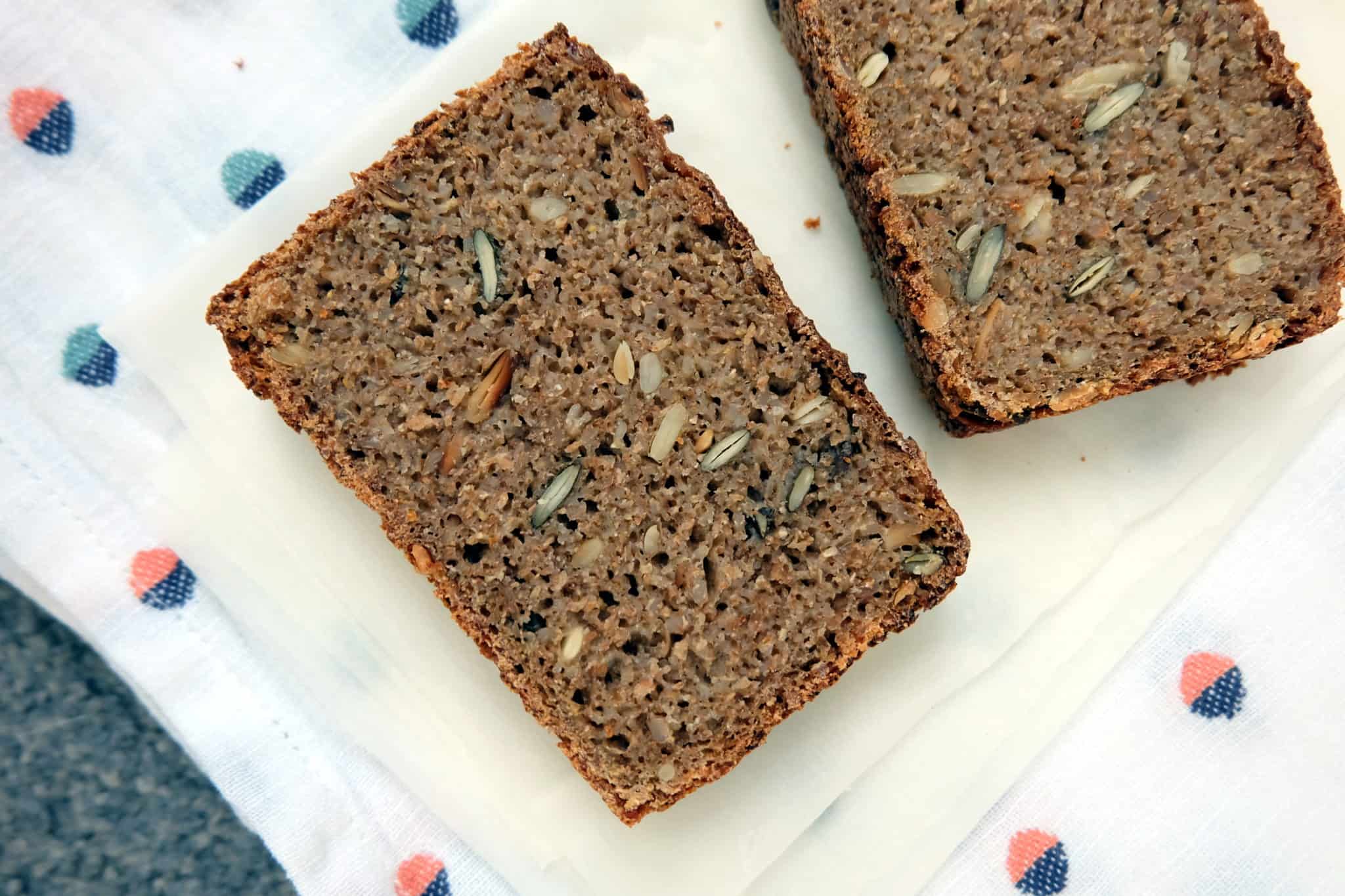 Multigrain bread with homemilled multigrain flour The Bread She Bakes